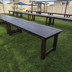 Wooden Farm Tables $450 Each