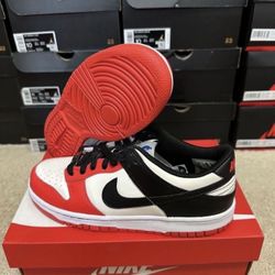 Nike Dunk Low NBA 75th Anniversary Chicago DO6288-100 GS Size 7Y Brand New