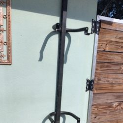 Tall Two Bike Wall Rack 