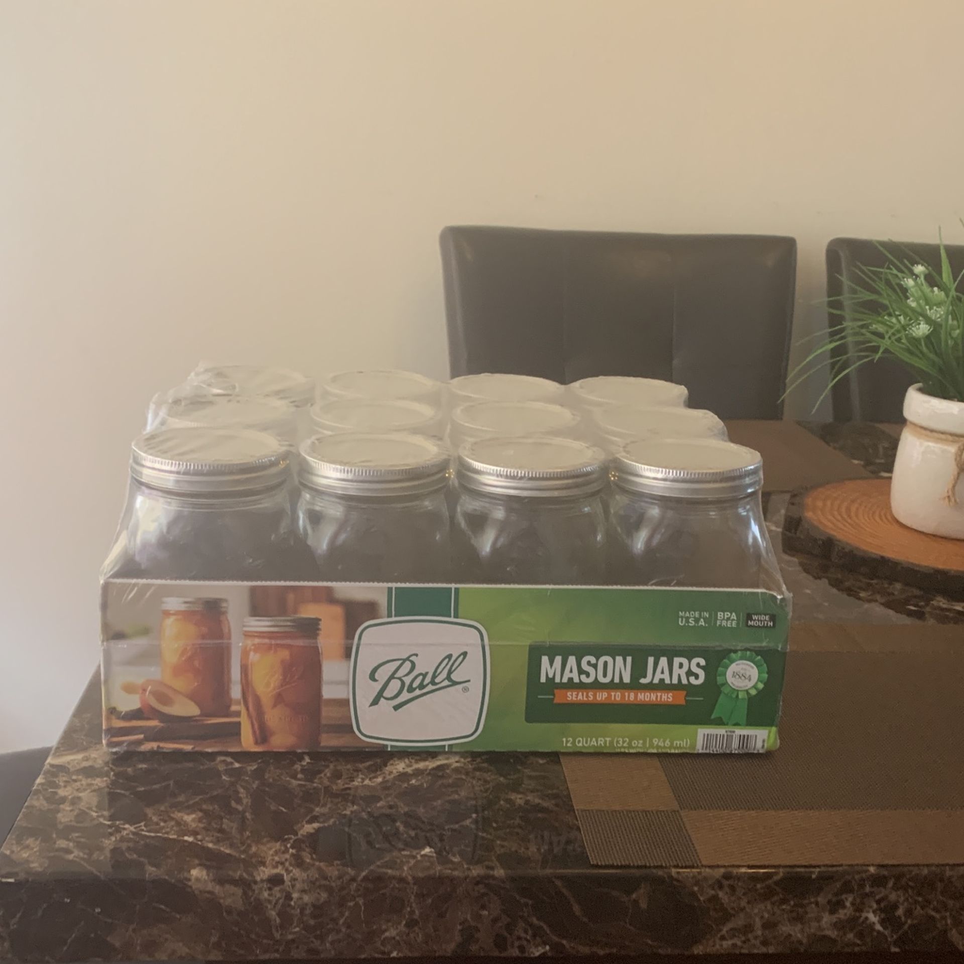 12 Jars 32 Oz