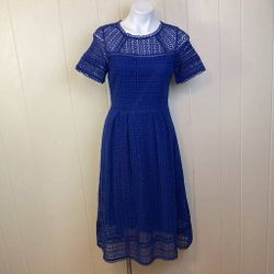 Boden Dress Fit and Flare Midi Women's Size 6 Petite   