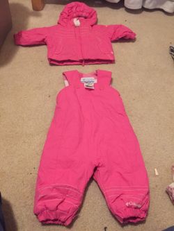 New 6 month Columbia suit