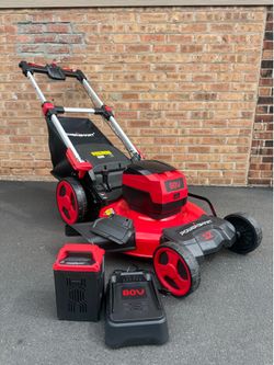 New Power Smart 80 Volt Self Propelled Lawnmower