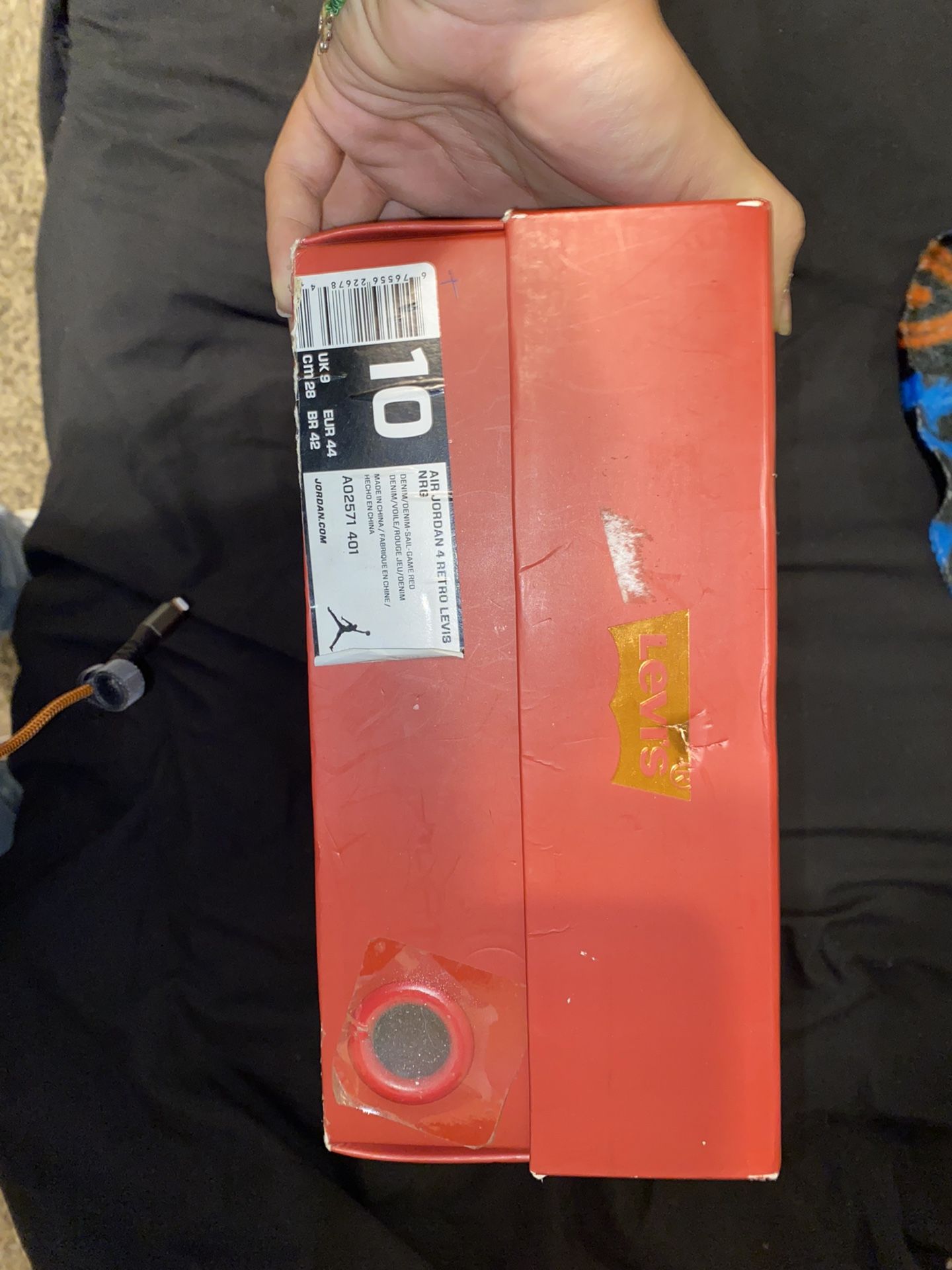 Levis X Jordan 3’s