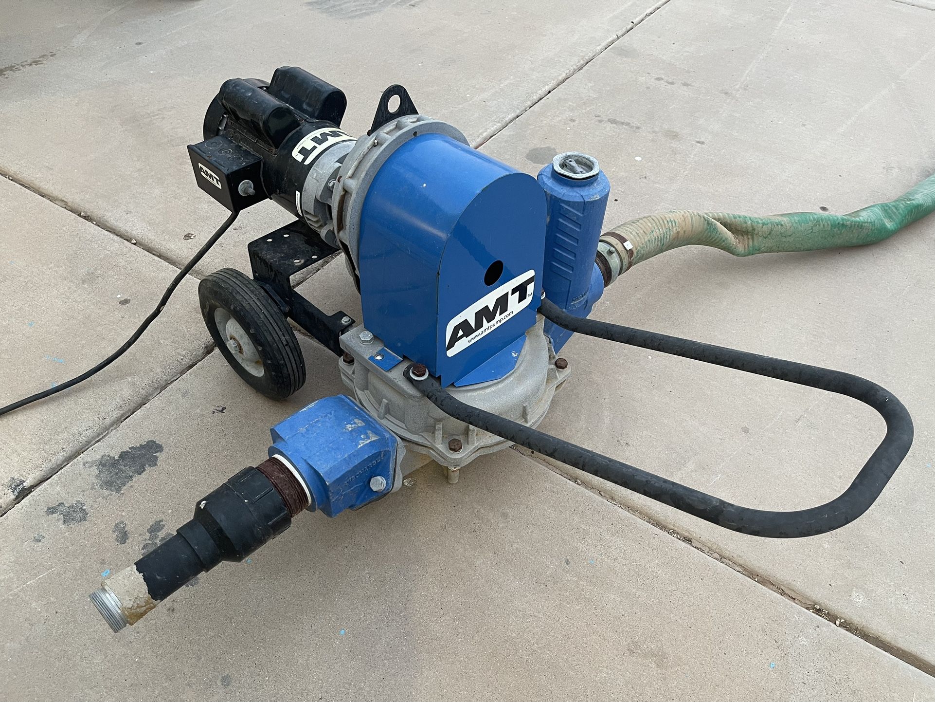 AMT 3” Diaphragm Pump 335E-96 Water Mud Waste