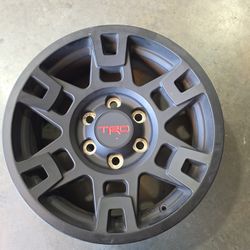 TRD Pro Matte Black Wheels $700