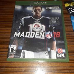 Madden 18 For Xbox One