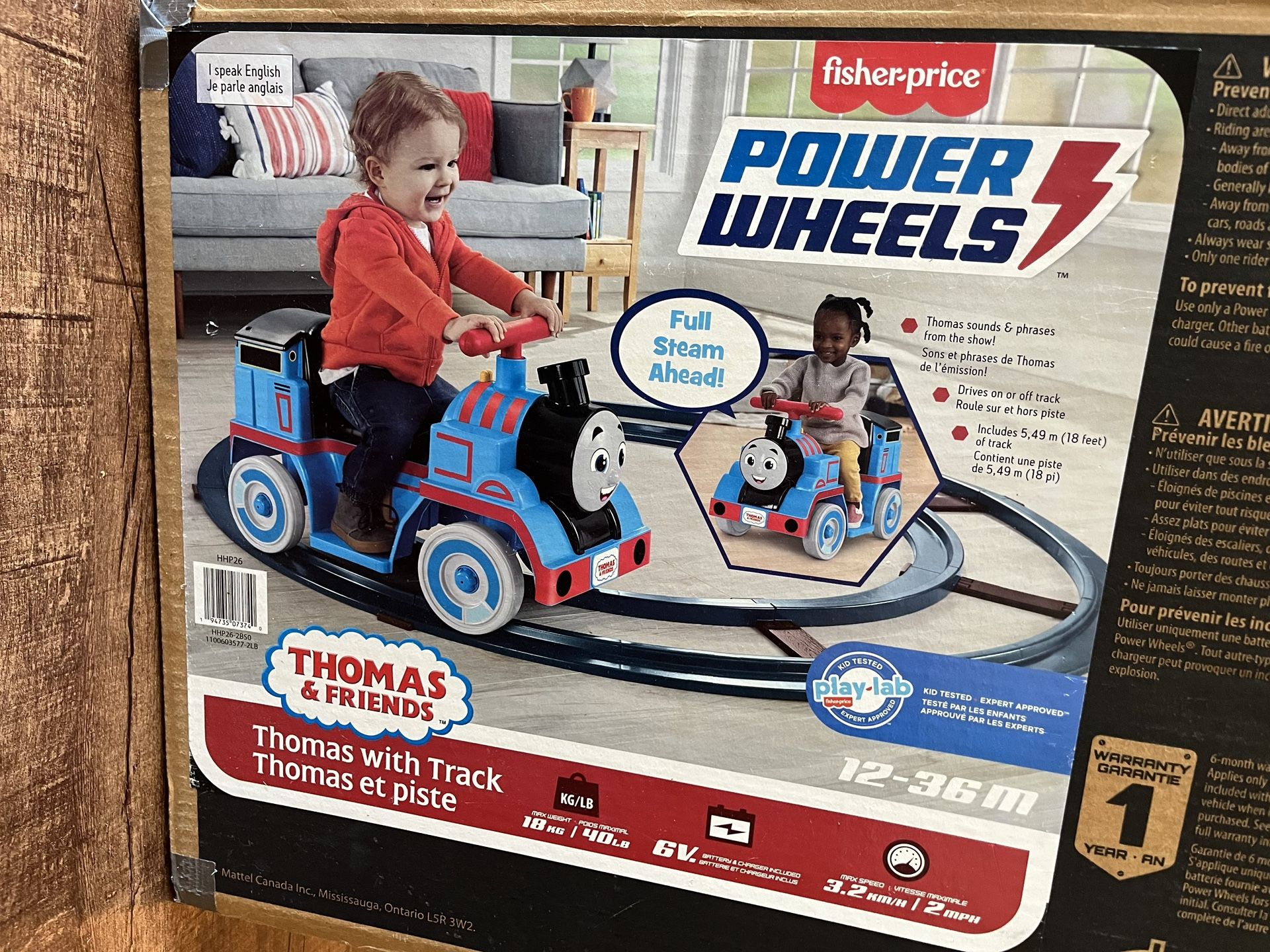 Power wheels Thomas And Friends Train.