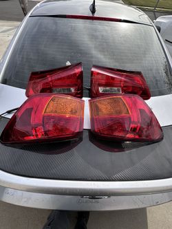 2008 Lexus is350 taillights.
