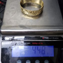 14K Yellow Gold Hawaiian Bracelet