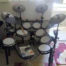 Electronic Drum Set,  It's These 2 Sets Combined, The Speed King Pedal Is A Classic From The 50's Or 60's. Pick Up Only $175