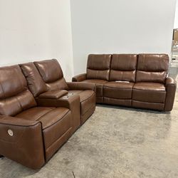 For Sale - Electric Reclining Sofa and Loveseat !!! Ask For Price!!! Preguntar precio