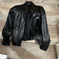 Genuine Leather Jacket Size Small 
