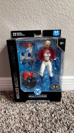 Mcfarlane collectors edition platinum power figure