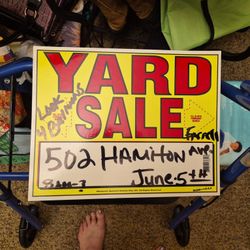 YARD SALE 