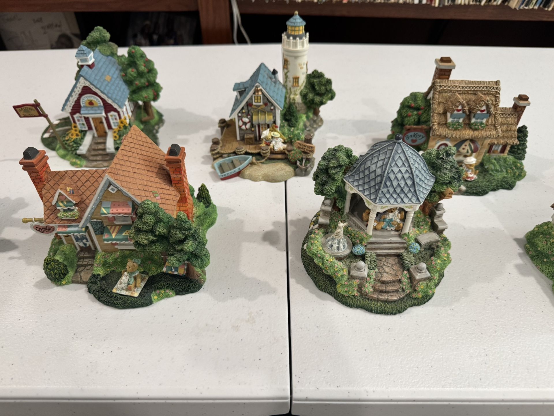 Cherished Teddies Village Sculpture Collection