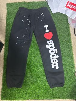 i heart sp5der sweats