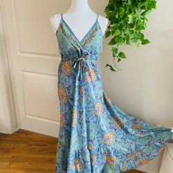 Women Ladies Boho Floral Maxi Dress Cocktail Party Evening Summer Beach Sundress one size 