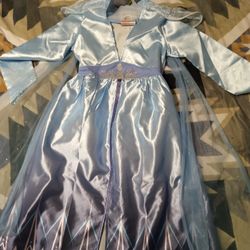 Frozen Dress (Elsa) Size 8-10 From H&M