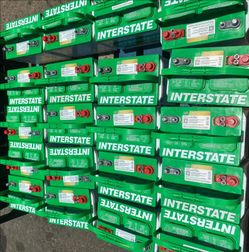 New battery interstate, 1 year warranty