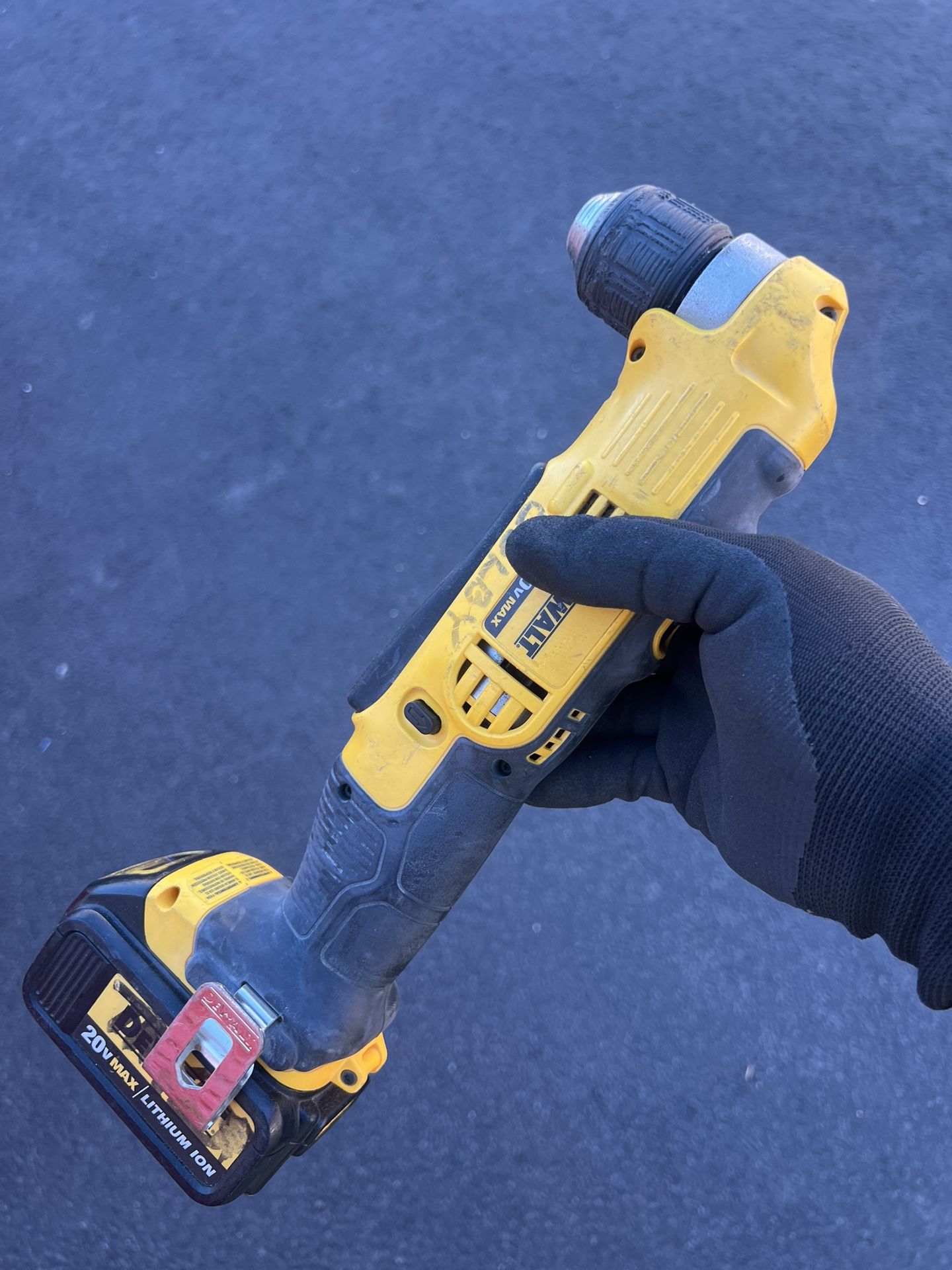 DEWALT 20-volt Max 3/8-in Keyless Right Angle Cordless Drill