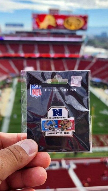 49ers Game Day Pin