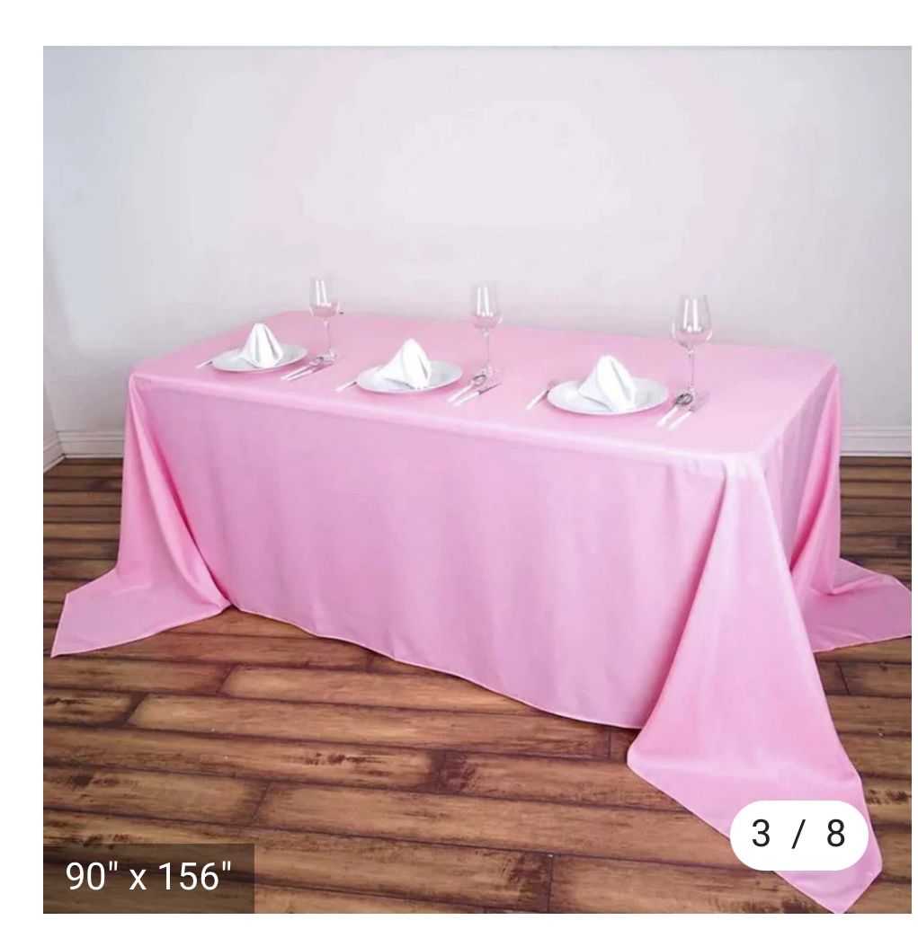 Chair Covers, Table Clothes 