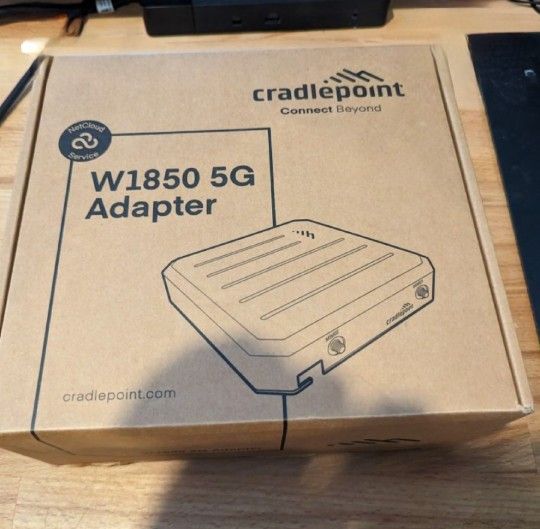 Cradlepoint W1850 5G Adapter With Original
Box