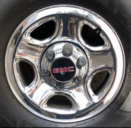 16” Chrome Chevrolet / GMC WHEELS 6x5.5” Bolt Pattern