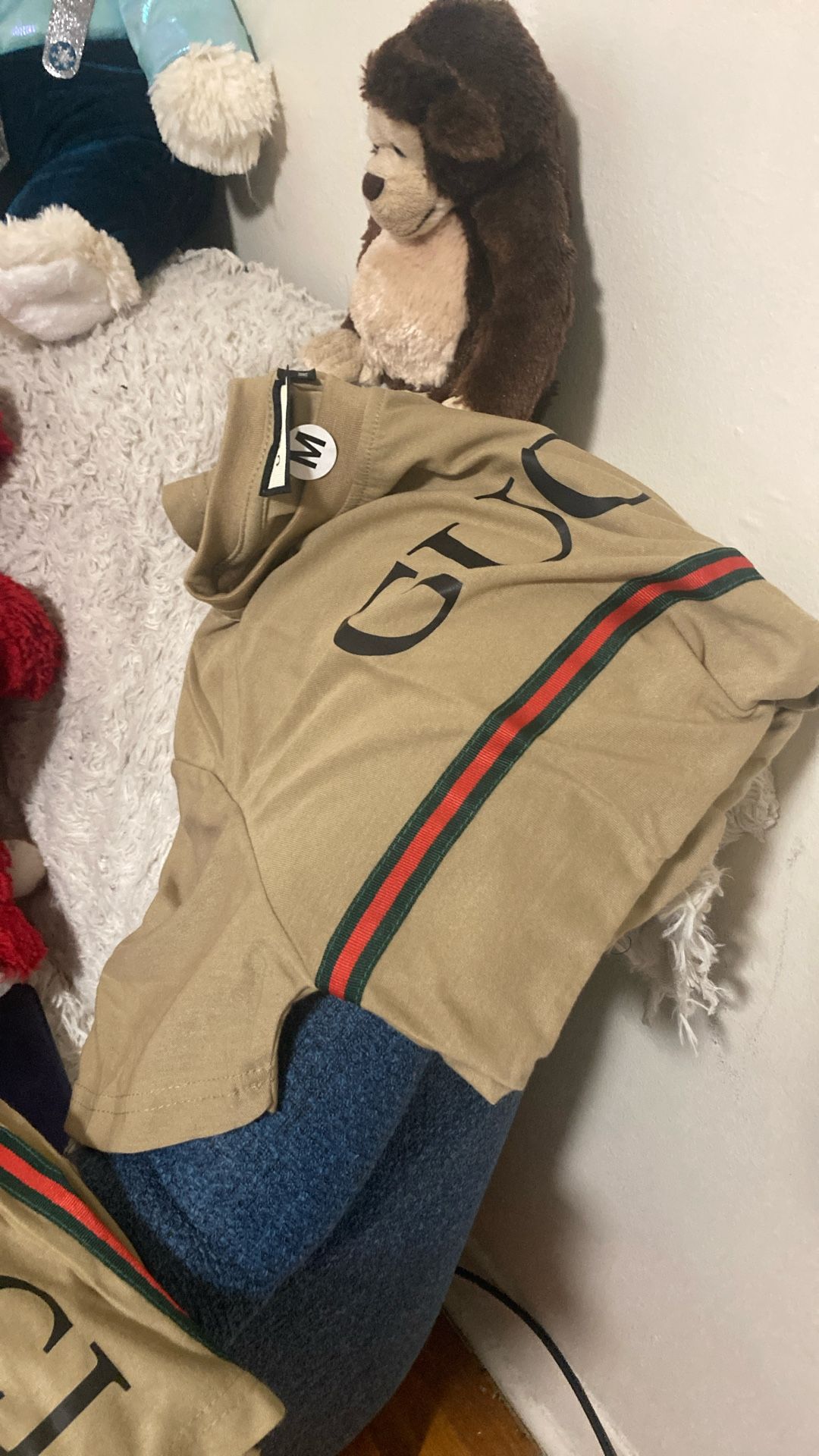 Gucci logo-print cotton track shorts & T-shirt