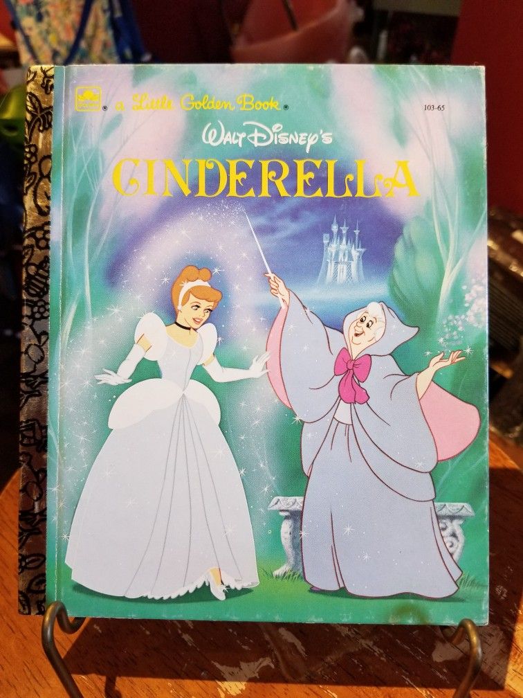 Little Golden Book #103-65 Walt Disney's Cinderella