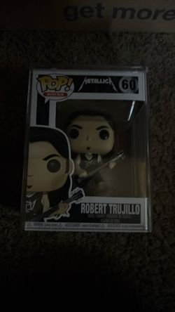 Metallica Robert Trujillo Funko pop
