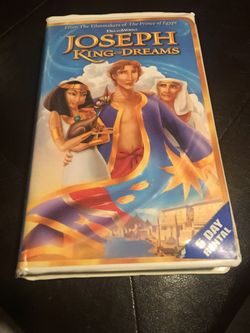 VHS Joseph king of dreams