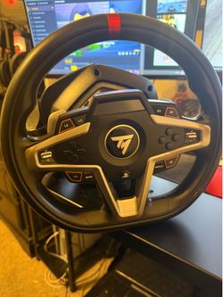 Thrustmaster T248 Racing Wheel + T3PM Pedals – Fully Working