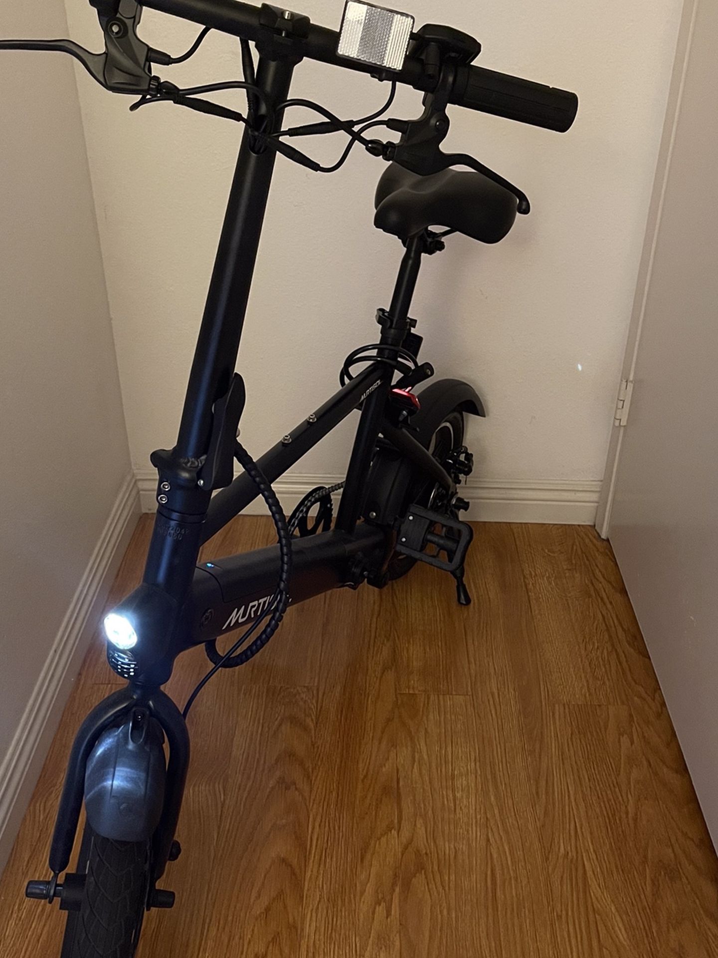 Black Electric Bicycle Ebike Murtisol