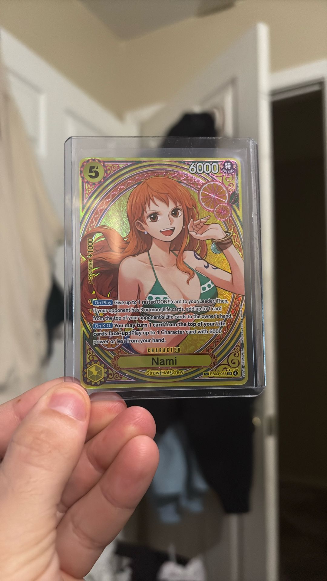 Nami (053) (SP) EB03-053 Extra Booster: One Piece Heroines Edition Foil
