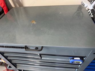 U.S. general 5 drawer tool cart