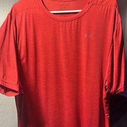 Reebok Red Activewear T-Shirt – Size XL, Performance Comfort