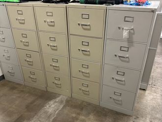 4-Drawer Vertical Metal Filing Cabinet