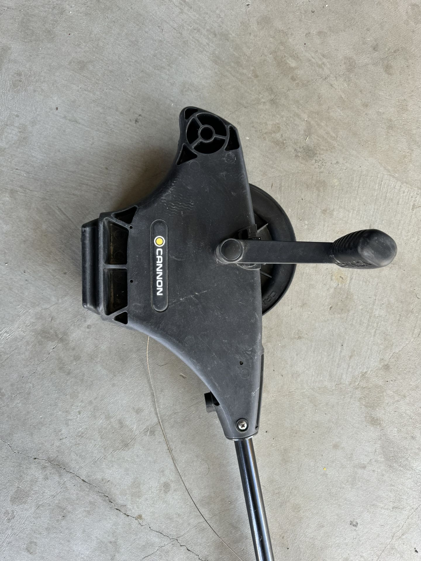 Manual Downrigger Easi Troll Downrigger Cannon Camera Cannon Lake