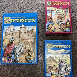 Carcassonne Plus Expansion Traders Builders Inns Cathedrals