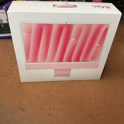 Apple iMac 24-Inch (Pink) – Apple M4 Chip, 8-Core CPU & 8-Core GPU