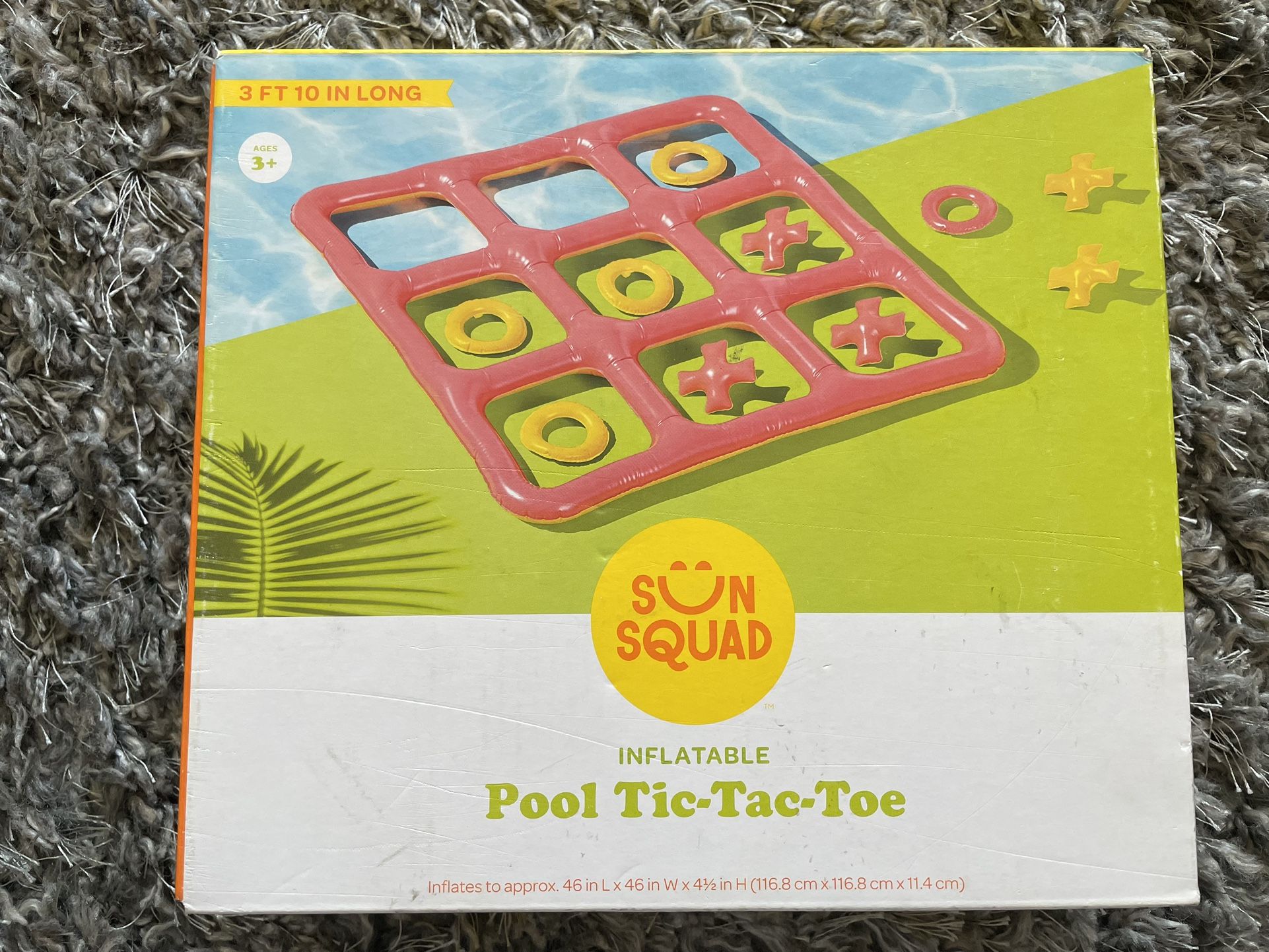 Brand New Inflatable Pool Tic-Tac-Toe