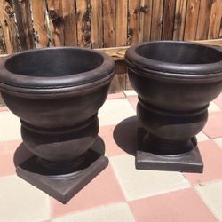 New Flower Pots Made Out Of Cement Perfect Gift 💝 