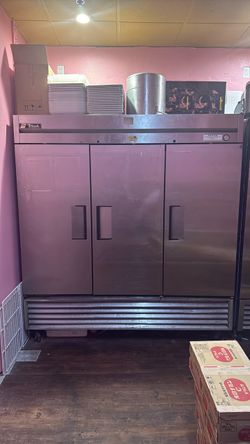 True 3 door refrigerator