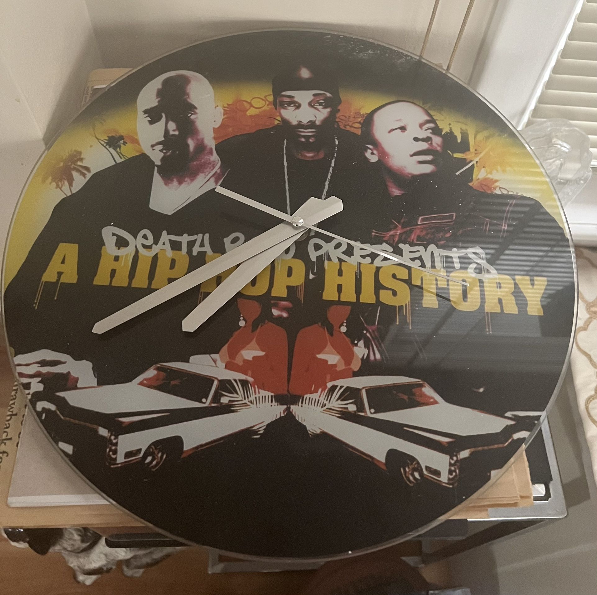 Death Row Wall Clock Decor