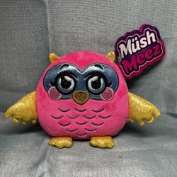 Mushmeez Pink Owl Collector Toy