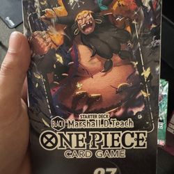 ST 27 Marshall D. Teach Starter Deck One Piece TCG
