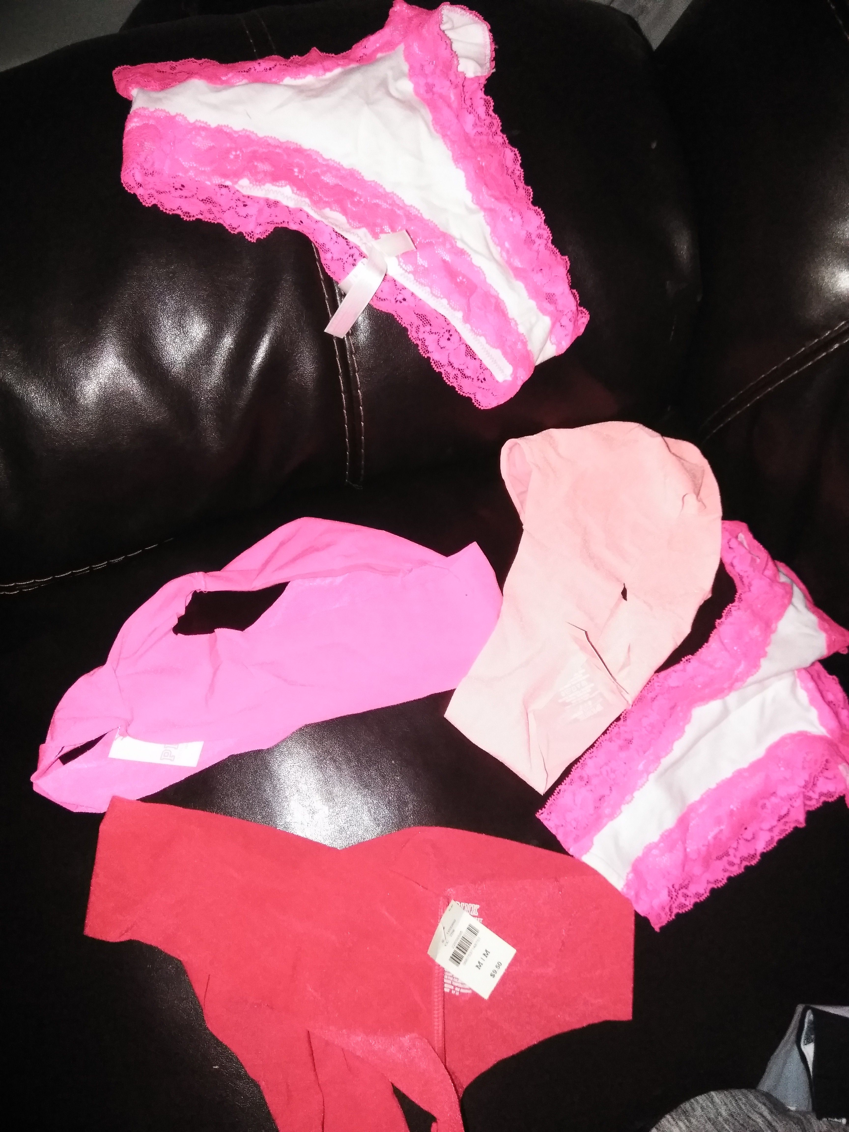Pink underwear