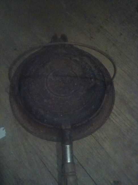 First Edition Cast Iron Skillet And Cast Iron Waffle Maker 
